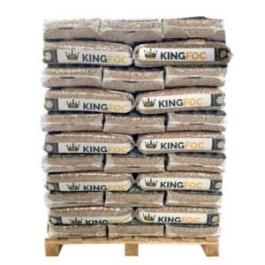 KINGFOC- Palet de 77 sacos de pellet