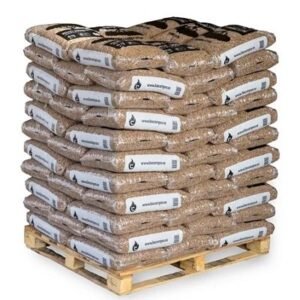 Palet de 77 sacos de pellets PINONERO